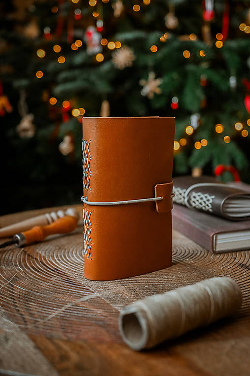 Kožený zápisník - Marco