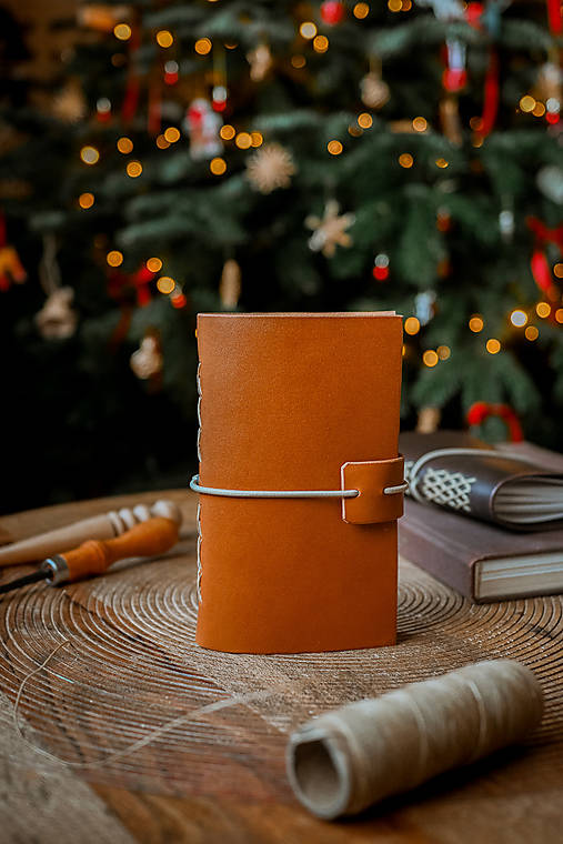 Kožený zápisník - Marco