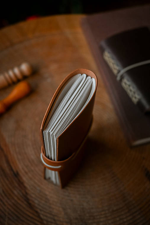 Kožený zápisník - Marco