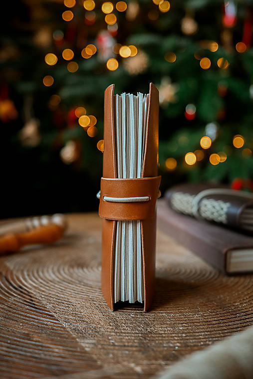 Kožený zápisník - Marco