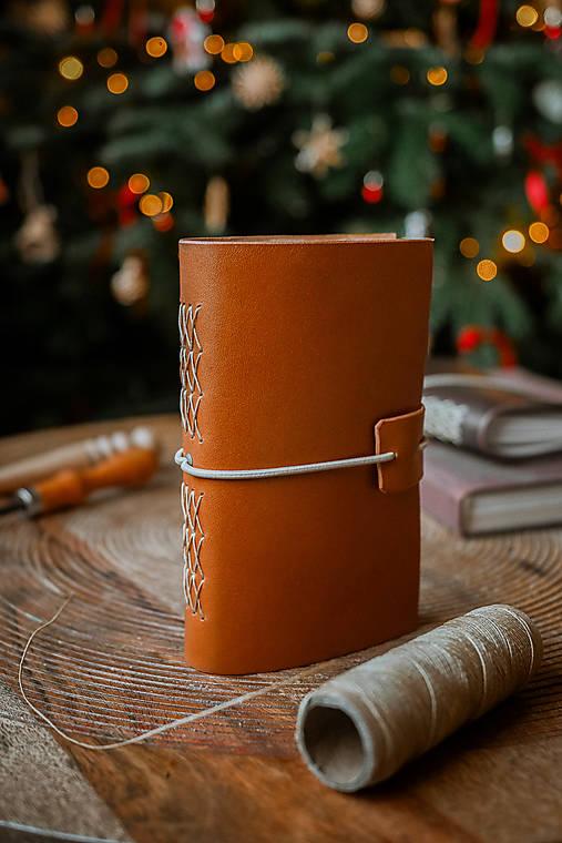 Kožený zápisník - Marco