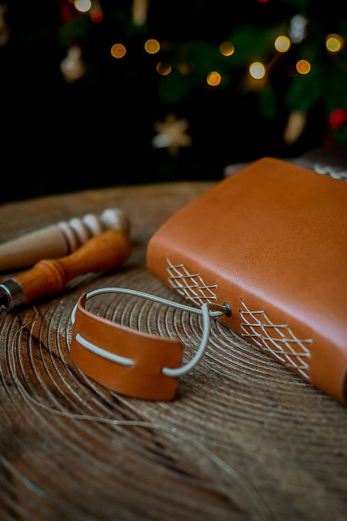 Kožený zápisník - Marco