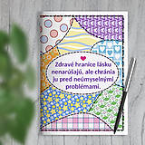 Papiernictvo - Little pastel sewing zápisník hranice - 18001760_