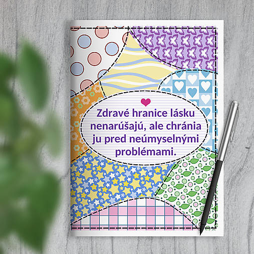 Papiernictvo - Little pastel sewing zápisník hranice - 18001760_