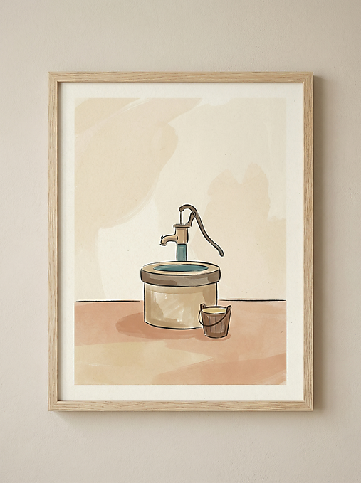 Dvorová pumpa / Tiché dvory