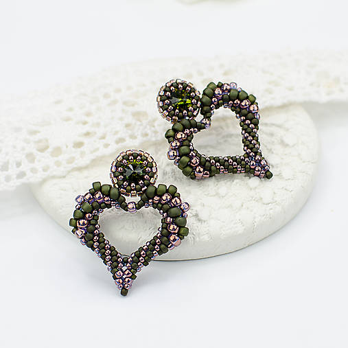 náušnice Prechádzka lesom