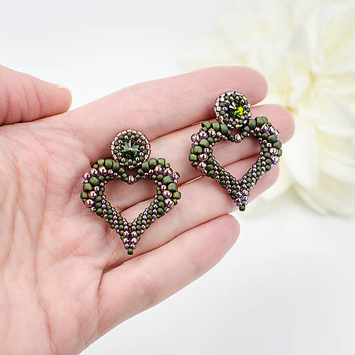 náušnice Prechádzka lesom