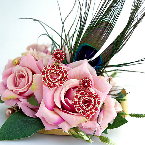 Romantické vycibrené srdiečka