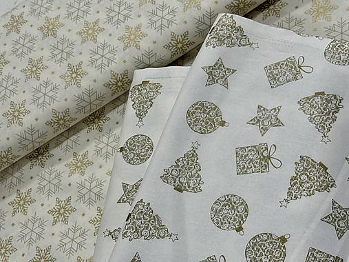 100% BAVLNA/VIANOCE / ZLATE OZDOBY