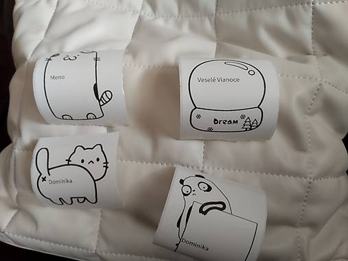 Nálepka pre Deti s menom na želanie