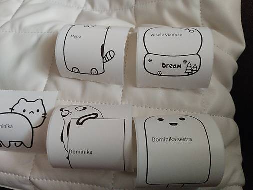 Nálepka pre Deti s menom na želanie