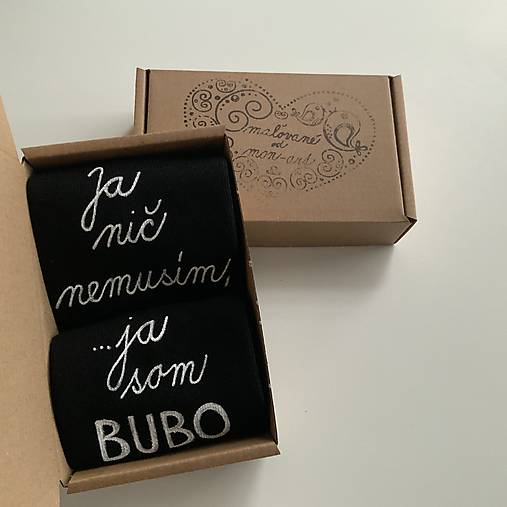 Maľované ponožky s nápisom: Ja nič nemusím, ja som unicorn (S menom)