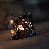 Svietidlá - Organic 2 - sváteční svícen na čajovou svíčku - 18006939_