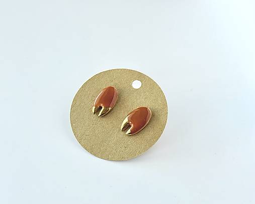 Porcelánové náušnice