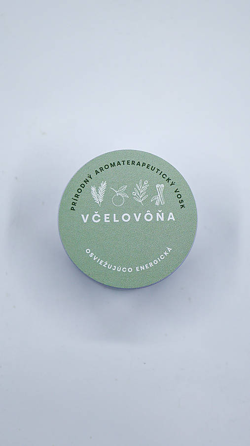 Dekorácie - Prírodný vonný vosk do priestorov - Včelovôňa - Levandulové pole 1 ks - 18008873_