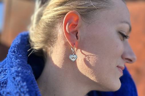 Náušnice - Náušnice Zuzička a holúbky z chirurgickej ocele - 18008885_