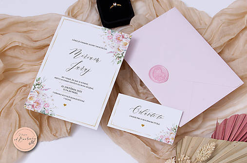 Svadobné oznámenie D#55