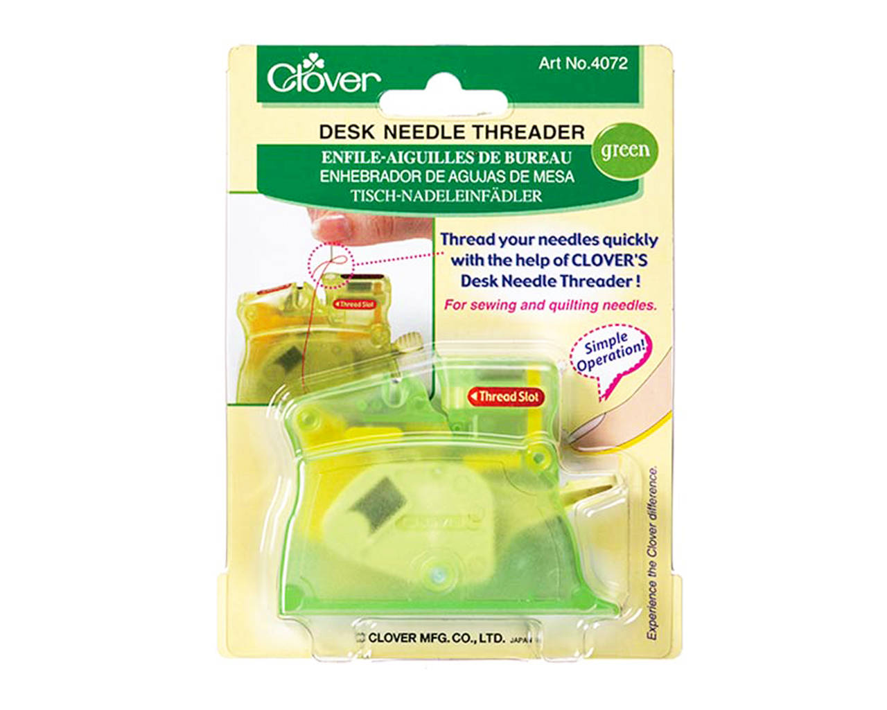 Navliekač nití Green, Clover (4072)