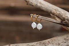 Náušnice - Perlové náušnice  - 18008850_