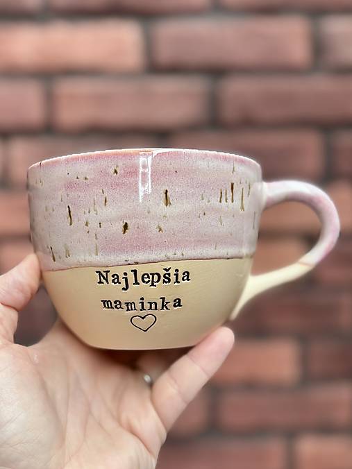 Nádoby - Vlastný text 650ml šálka - 18010244_