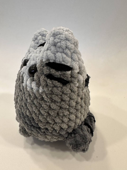 Hračky - Fluffy kitty- Mäkkučký tuľkáčik mačička (Šedá) - 18012424_