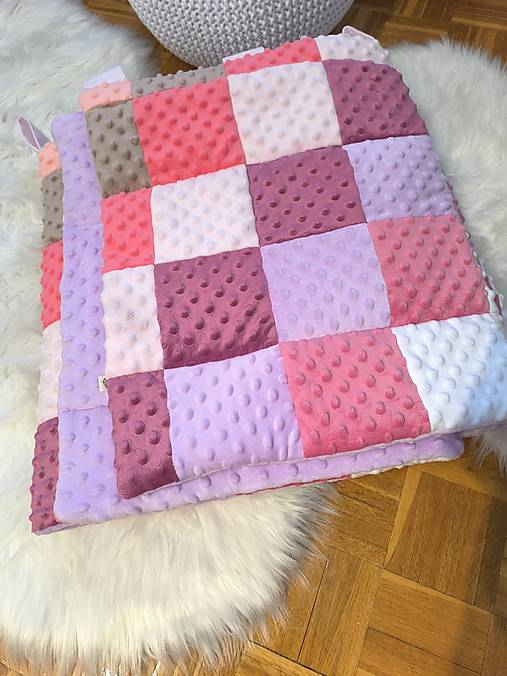 Úžitkový textil - Minky zástena za posteľ - 18011109_