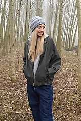 Pánske doplnky - čepice v šedé - 18010675_