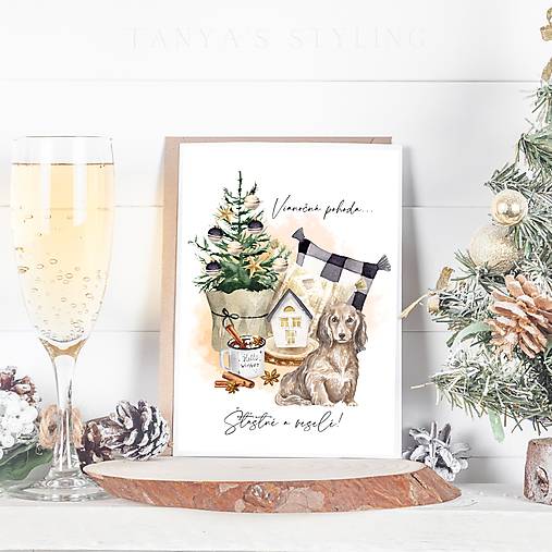 Vianočná pohľadnica - Vianočná pohoda...