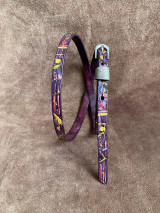 Opasky - Opasok - falový s abstraktním vzorem - užší - 18013937_