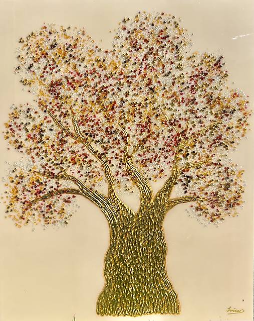 Obrazy - CARNELIAN TREE Obraz | STROMY séria, 100x80cm - 18011324_