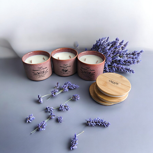Relaxačné sójové sviečky