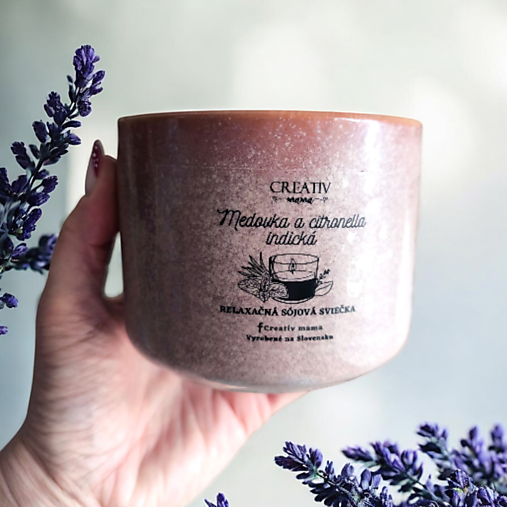 Relaxačné sójové sviečky