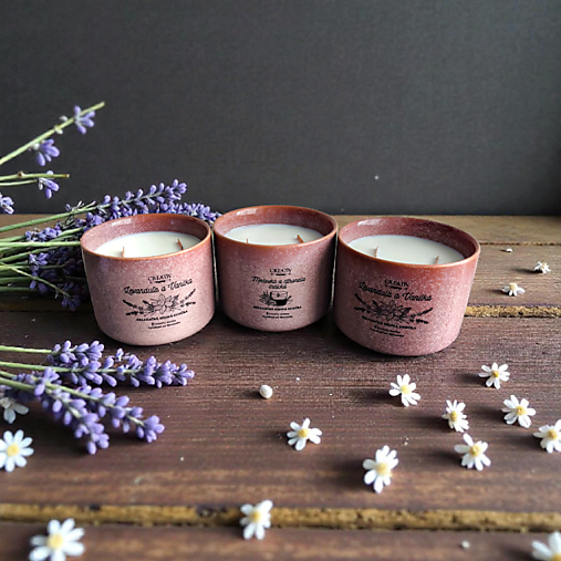 Relaxačné sójové sviečky