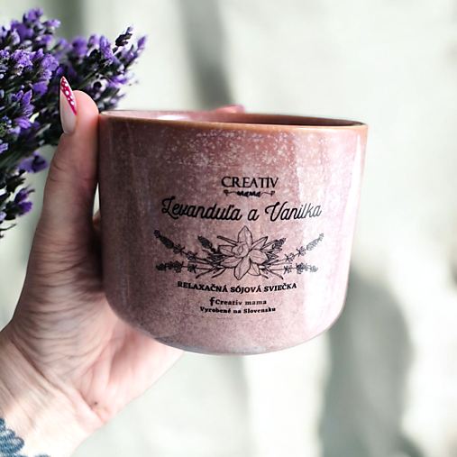 Relaxačné sójové sviečky