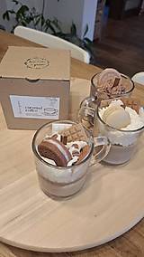 Sviečky - Šľahaná sójová sviečka Caramel coffee - 18013967_