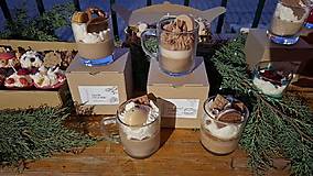 Sviečky - Šľahaná sójová sviečka Caramel coffee - 18013968_