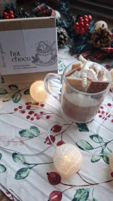 Sviečky - Šľahaná sójová sviečka Hot choco - 18013978_