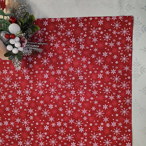 Úžitkový textil - Obrus Vločky I. - 18015829_