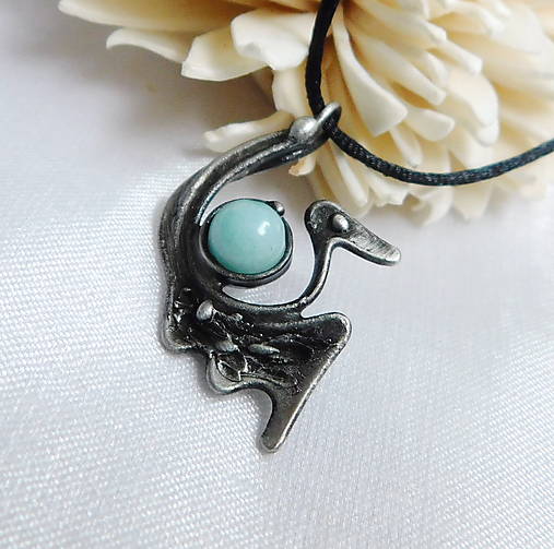 Náhrdelníky - Drak Dalinda - jadeit - 18015437_