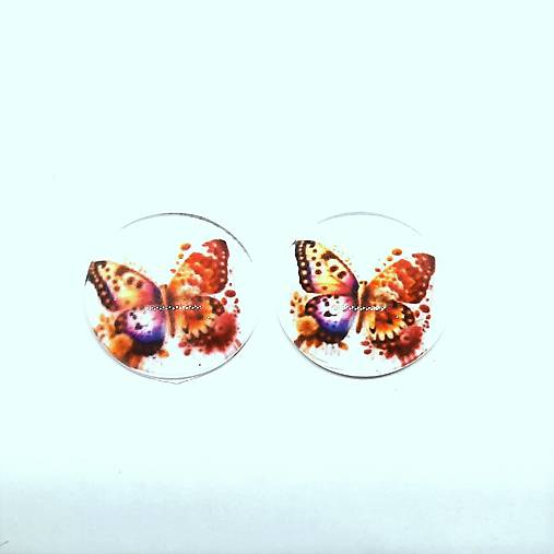 Klipsne MOTÝLE 12mm