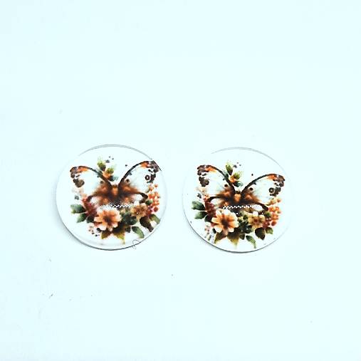 Klipsne MOTÝLE 12mm