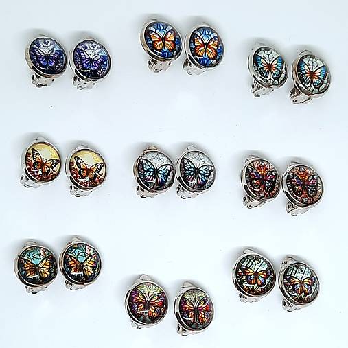 Klipsne MOTÝLE 12mm