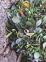 Dekorácie - Vianočný veniec Voňa Vianoc - 18013987_