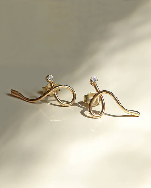 Náušnice - Náušnice Amie - 18014219_