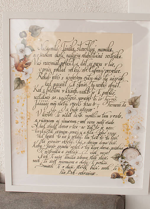 Papiernictvo - Ručne písaný text - 18016458_