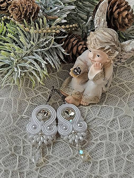 Náušnice - Petra- šujtášové náušnice - 18015743_