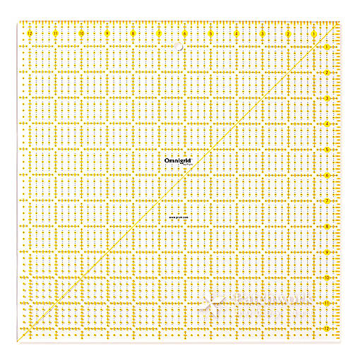Pravítko na patchwork Omnigrid 12,5 x 12,5 palcov (611 647)