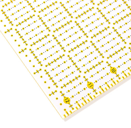 Pravítko na patchwork Omnigrid 12,5 x 12,5 palcov (611 647)