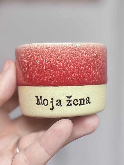 Vlastný text 100ml pohárik