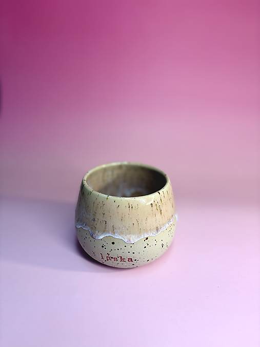 Keramický hrnček na čaj/ kávu Frosty Rose